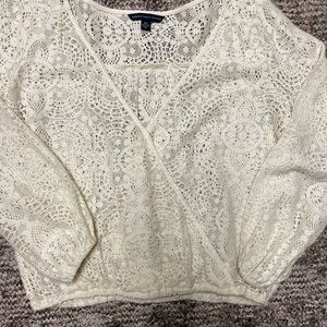 American Eagle size small lace top